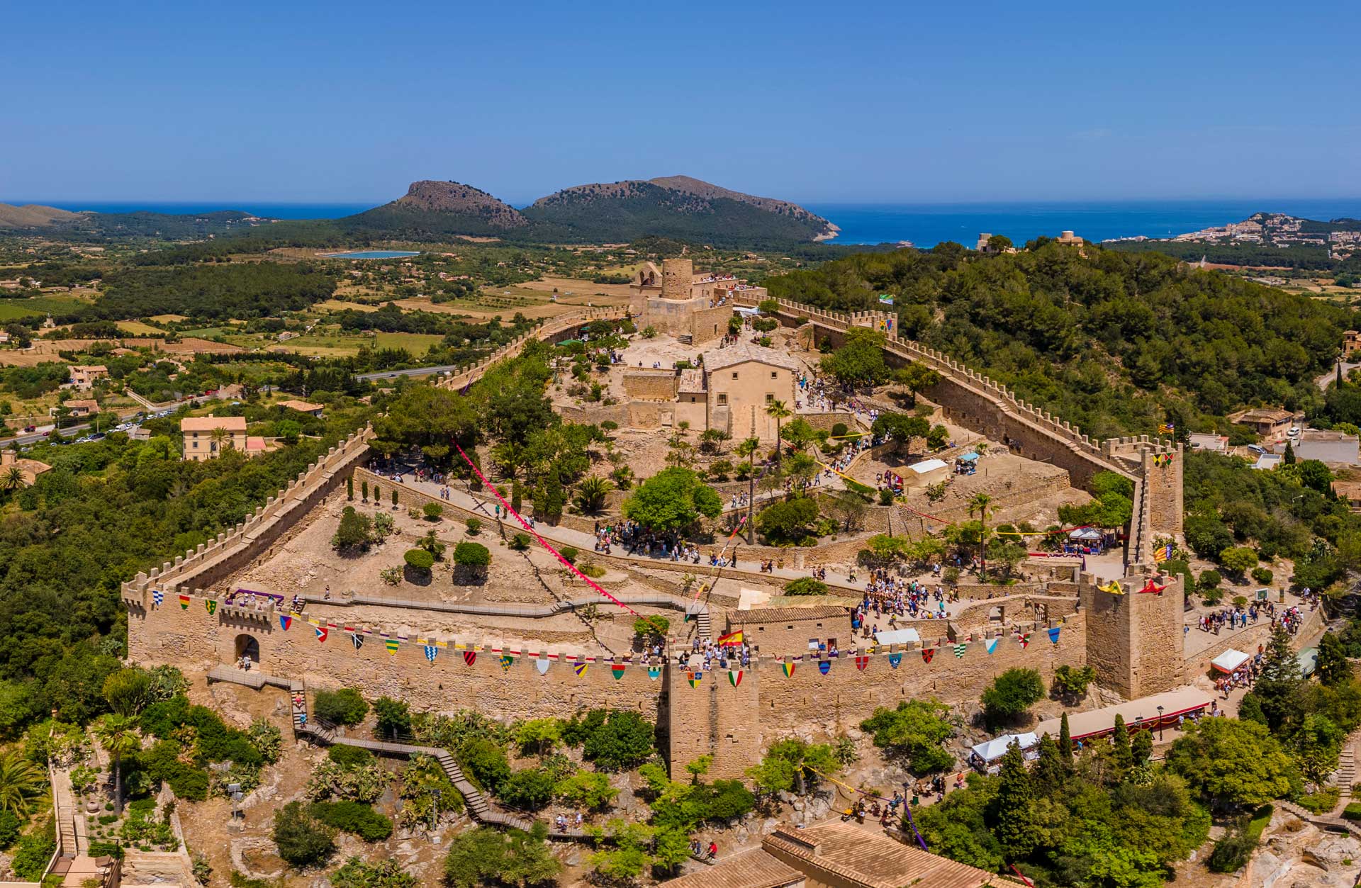 Feria medieval de Capdepera, Mallorca in May