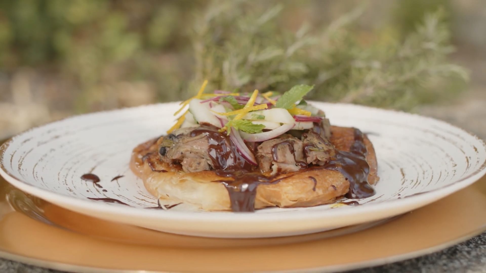 Receta de cordero con chocolate picante