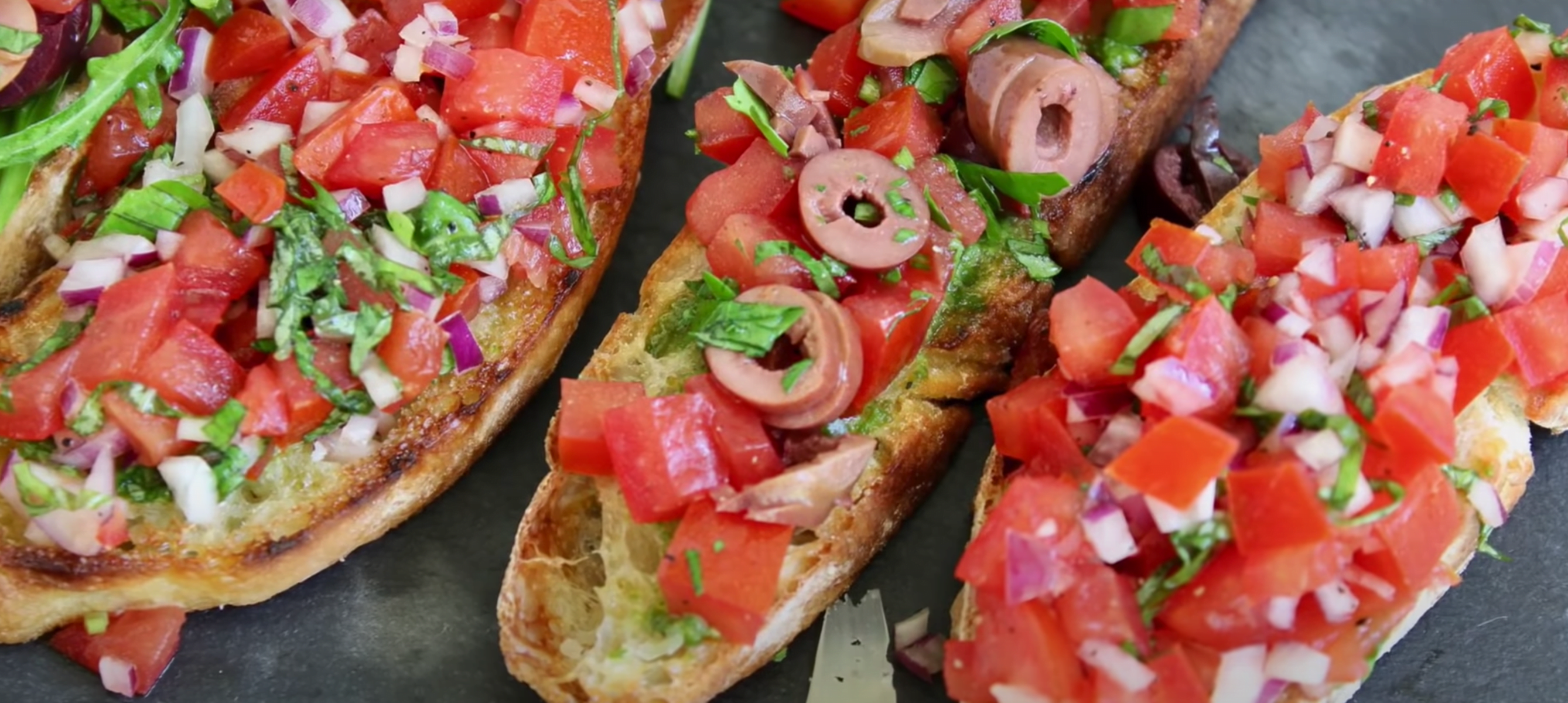 Bruschetta mit Öl Extra Virgin Rezept